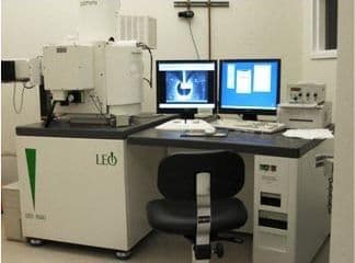 Scanning electron microscope (SEM) used for process development and quality control
